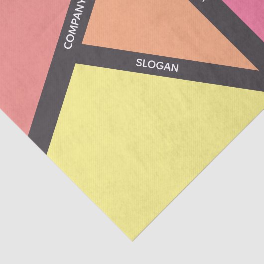 Geometrisch Thema Tissue Paper Tissuepapier (Detail)