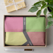 Geometrisch Thema Tissue Paper Tissuepapier (Geschenk)