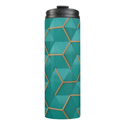 geometrisch thermosbeker (Voorkant)