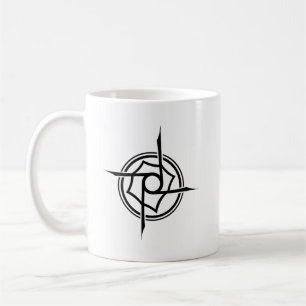 Geometrisch Tribal Sigil - Abstract Sterrenembleem Koffiemok