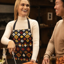 Geometrisch Tribal Triangle Patroon