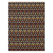 Geometrisch Tribal Triangle Patroon Tafelkleed (Voorkant)