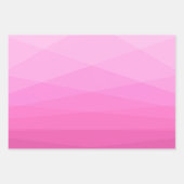 Geometrisch veelhoekig inpakpapier vel (Voorkant)