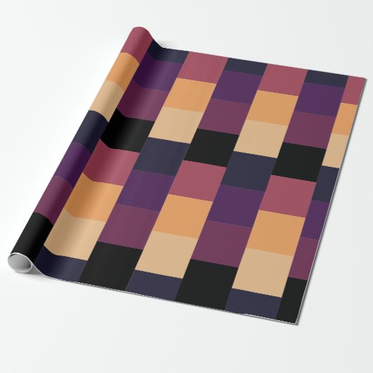 geometrisch verloop-inpakpapier cadeaupapier (Uitgerold)