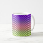 Geometrisch, verloop, Ombre Koffiemok (Voorkant rechts)