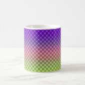 Geometrisch, verloop, Ombre Koffiemok (Center)