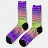 Geometrisch, verloop, Ombre Sokken (Links)
