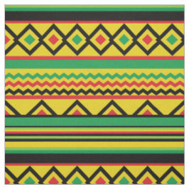 Geometrisch vet patroon van Afrikaanse kente Stof