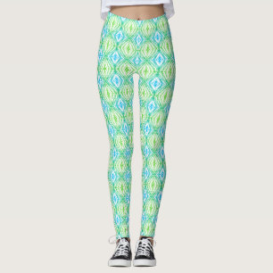 Geometrisch Vierkant & Diamant Leggings