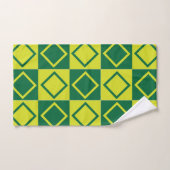 Geometrisch vierkant Diamond Bad Handdoek (Handdoek)