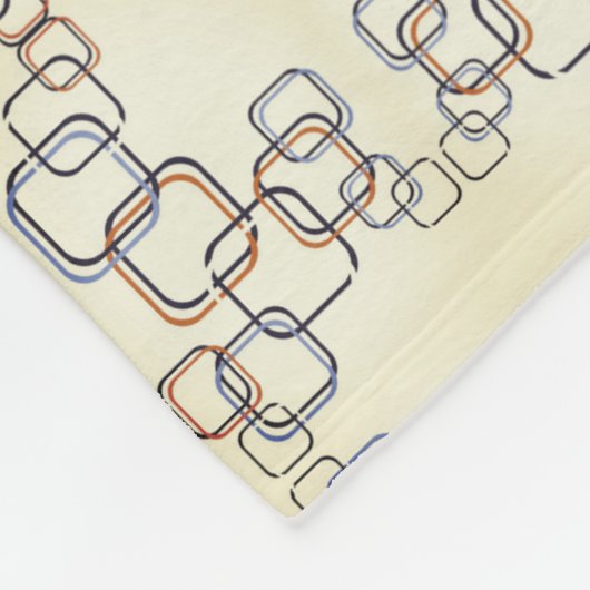 Geometrisch vierkant patroon deken (Hoek)