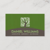 Geometrisch vierkant Visitekaartje (Voorkant)