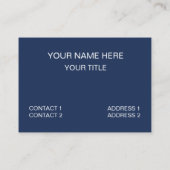 Geometrisch vierkantjes geometrisch patroon visitekaartje (Achterkant)