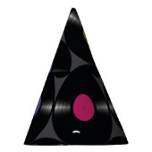 Geometrisch Vinyl: Eenvoudige naadloze achtergrond Feesthoedjes (Rechts)