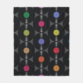 Geometrisch Vinyl: Eenvoudige naadloze achtergrond Fleece Deken (Voorkant)
