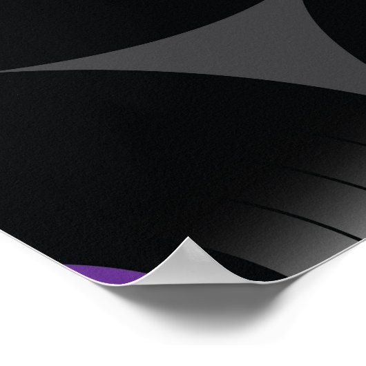 Geometrisch Vinyl: Eenvoudige naadloze achtergrond Poster (Hoek)