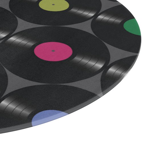 Geometrisch Vinyl: Eenvoudige naadloze achtergrond Snijplank (Hoek)