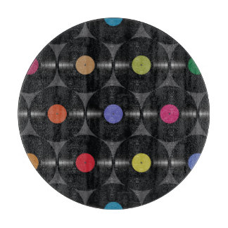 Geometrisch Vinyl: Eenvoudige naadloze achtergrond Snijplank