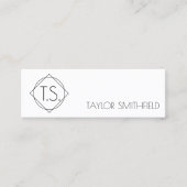 geometrisch visitekaartje (Voorkant)