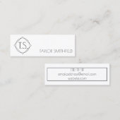 geometrisch visitekaartje (Voorkant / Achterkant)