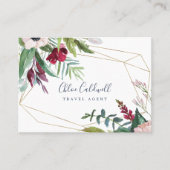 Geometrisch Visitekaartje van tropische bries (Voorkant)