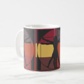 Geometrisch Vitruviaans Man Koffiemok (Voorkant links)