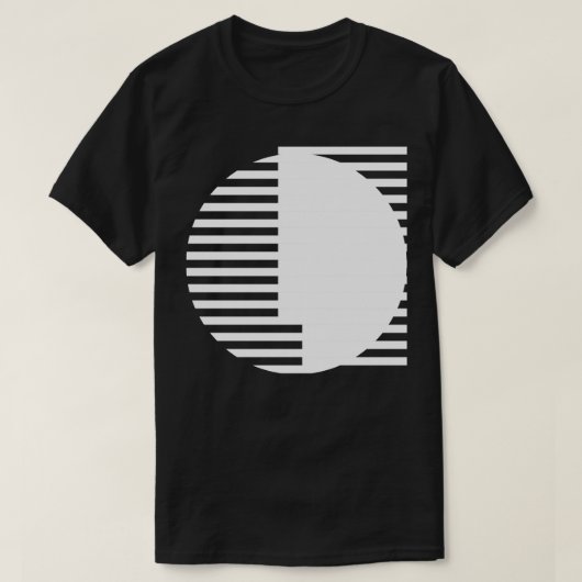 geometrisch vlak t-shirt (Design voorkant)