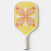 Geometrisch vlinder ontwerp pickleball paddle (Voorkant)