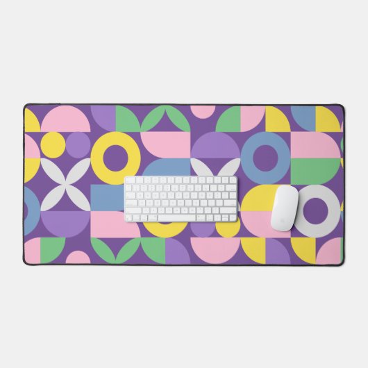 Geometrisch vormpatroon - Bureaumat | DP7 (Keyboard & Muis)