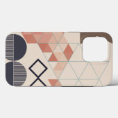 geometrisch vormpatroon Case-Mate iPhone case (Achterkant (horizontaal))