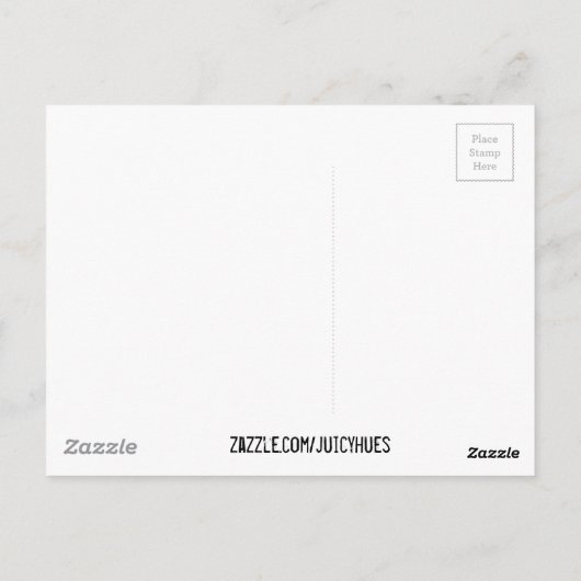 Geometrisch vormpatroon in zwarte en witte driehoe briefkaart (Achterkant)