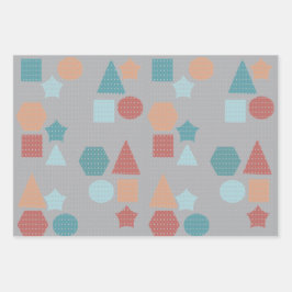 Geometrisch Vormpatroon Inpakpapier Vel