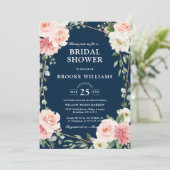 Geometrisch Vrijgezellenfeest van de bleekroze Flo Kaart (Staand voorkant)