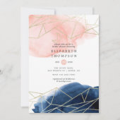 Geometrisch Vrijgezellenfeest van de zeemacht en v Kaart (Voorkant)