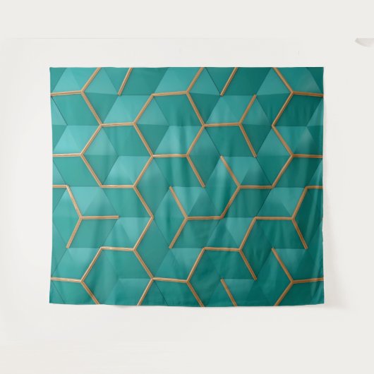 geometrisch wandkleed (Voorkant (horizontaal))