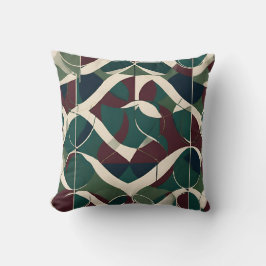 geometrisch werppatroon kussen