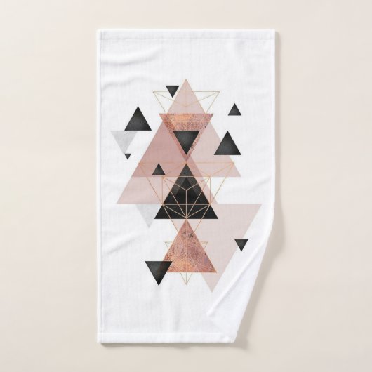Geometrisch | Woordset Bad Handdoek (Handdoek)