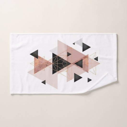 Geometrisch | Woordset Bad Handdoek (Handdoek)
