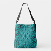 Geometrisch Zee..... Crossbody Tas (Achterkant)