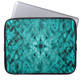 Geometrisch Zee..... Laptop Sleeve