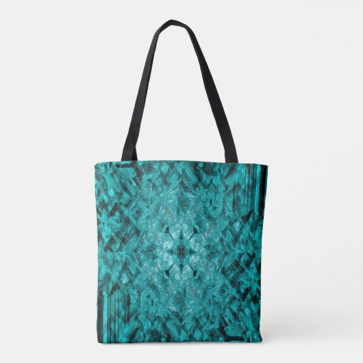 Geometrisch Zee..... Tote Bag (Achterkant)