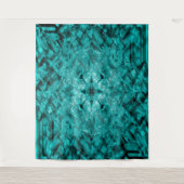 Geometrisch Zee..... Wandkleed (Voorkant)