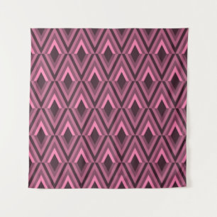 Geometrisch Zig Zag Etnisch Naadloos Wandkleed