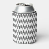 Geometrisch zigzagpatroon 2 blikjeskoeler (Blikje Achterkant)