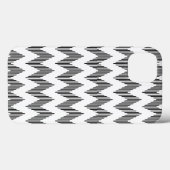 Geometrisch zigzagpatroon 2 Case-Mate iPhone case (Achterkant (horizontaal))