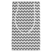 Geometrisch zigzagpatroon 2 klein cadeauzakje (Voorkant)