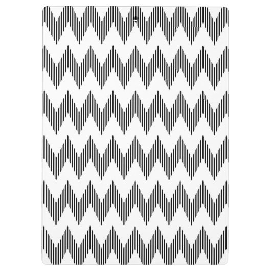 Geometrisch zigzagpatroon 2 klembord (Achterkant)