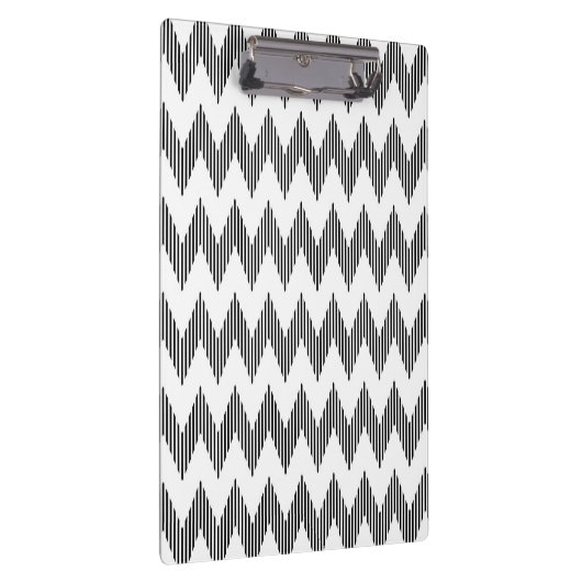 Geometrisch zigzagpatroon 2 klembord (Rechts)