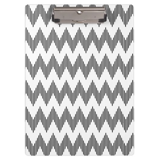 Geometrisch zigzagpatroon 2 klembord (Voorkant)