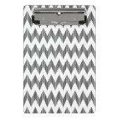 Geometrisch zigzagpatroon 2 mini klembord (Voorkant)